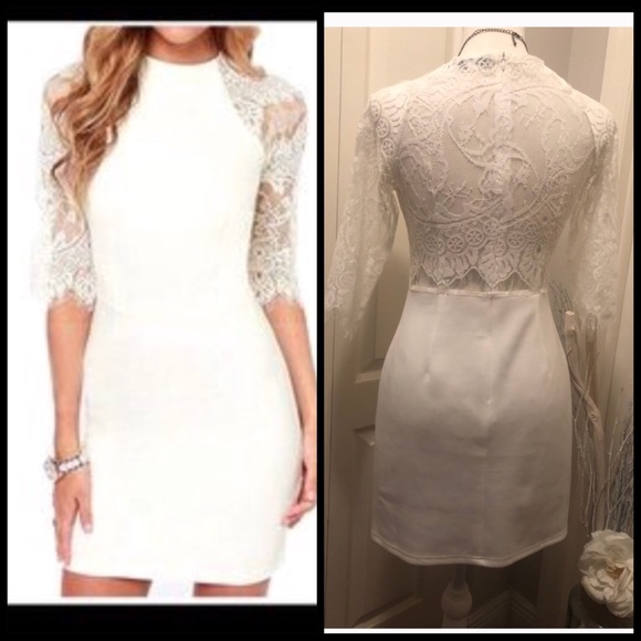 Dresses & Skirts - 🔵White cocktail dress